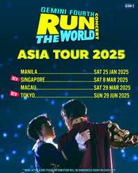 Gemini Fourth Run The World Concert - Asia Tour 2025